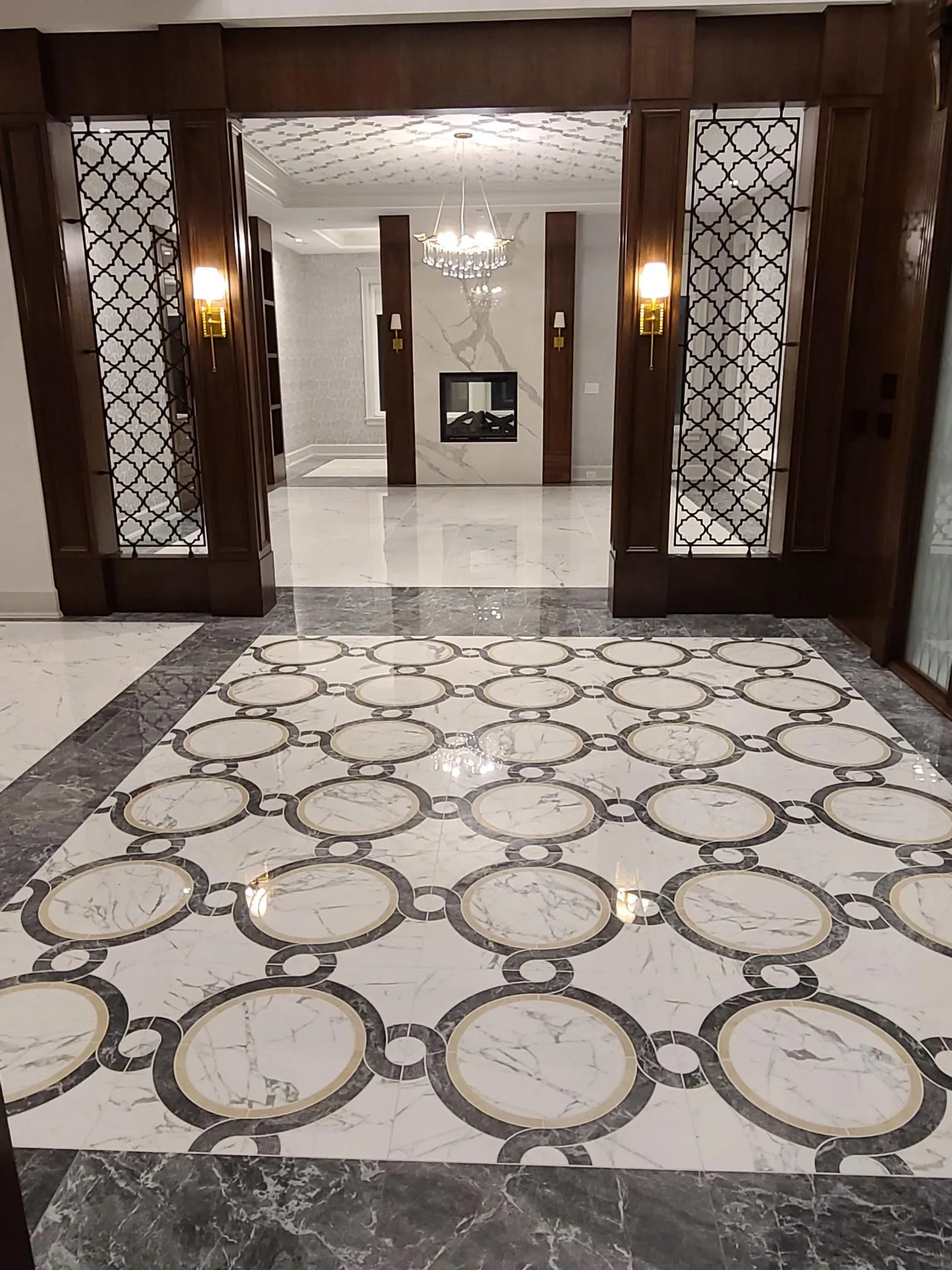 Tiled Entrance